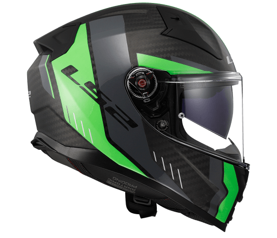 FF811 Vector II Carbon GRID Matt Fluo Green